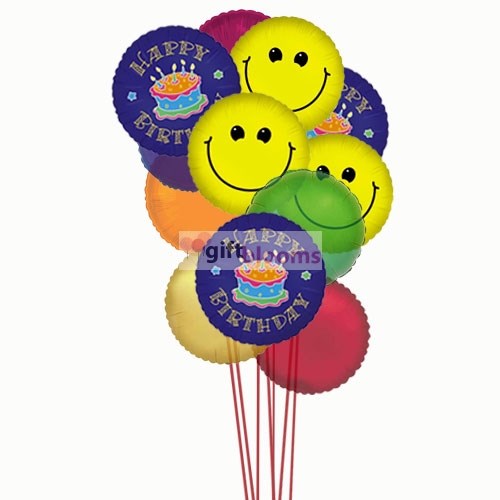 Giftblooms- Online Gifts Shop: Colorful Birthday Ballons