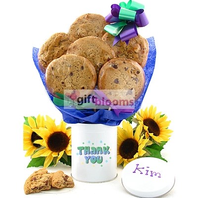 Giftblooms- Online Gifts Shop: Cookies Gift Basket